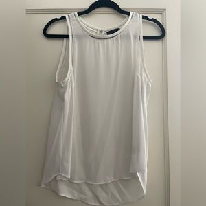 WHITE TANK BLOUSE